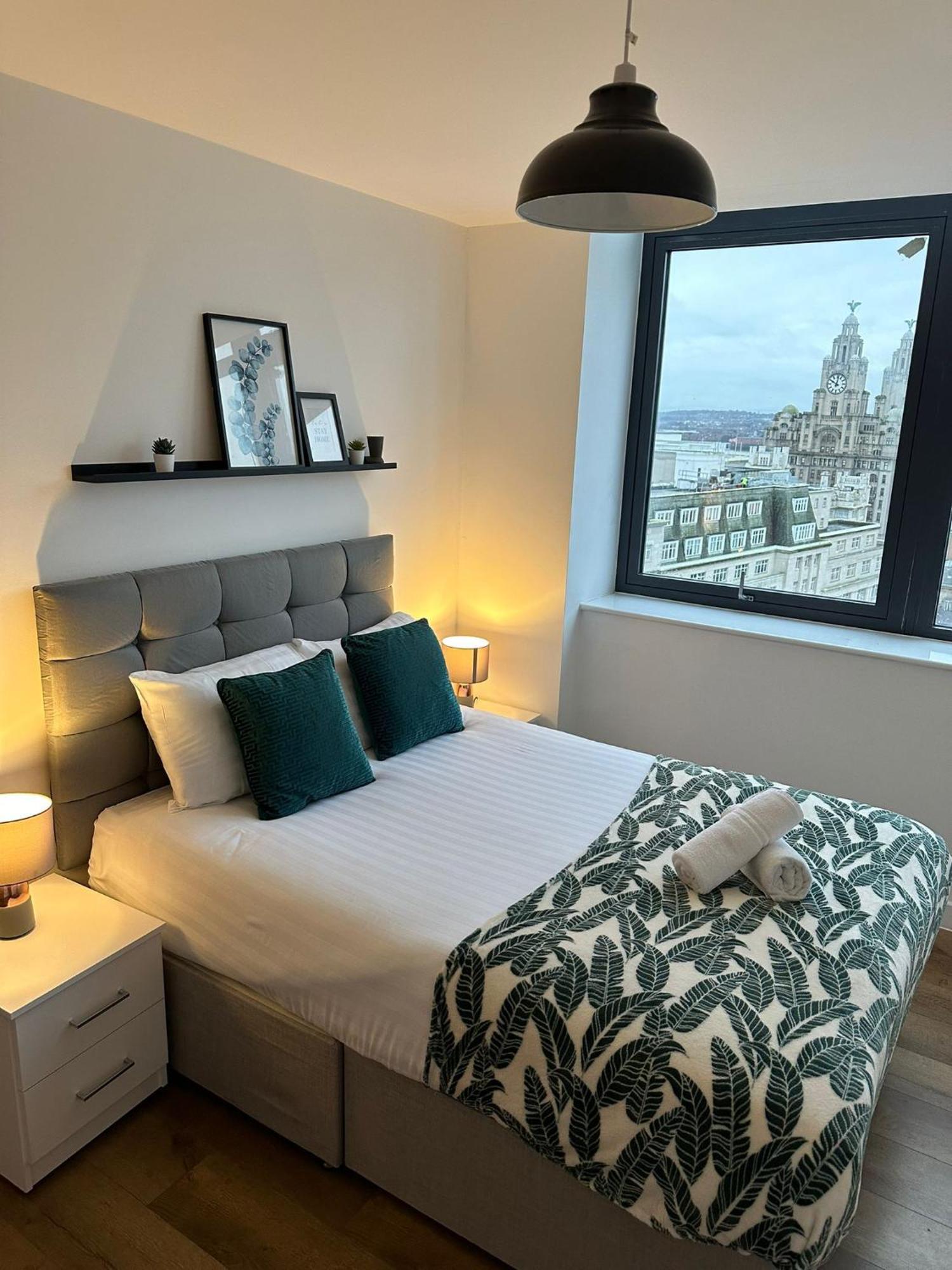 Stunning City View Apartment By Central Stay Liverpool Exterior foto